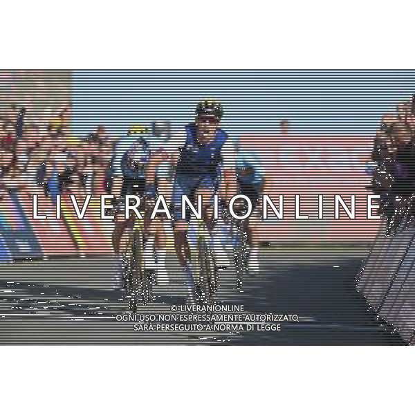 24-09-2023 European Championships Elite; 2023, Jumbo - Visma; Laporte, Christophe; Van Aert, Wout; Col Du Vam;