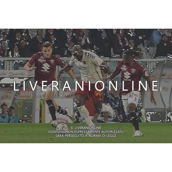 TVMV-Torino 24.09.2023 Stadio Grande Torino ©Manuela Viganti/Agenzia Aldo Liverani Torino vs Roma Campionato Calcio Serie A TIM 2023/2024 5a giornata Nella foto: alessandro buongiorno, romelu lukaku e adrien tameze ©Viganti / AGENZIA ALDO LIVERANI SAS