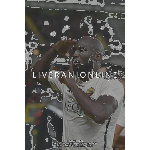 TVMV-Torino 24.09.2023 Stadio Grande Torino ©Manuela Viganti/Agenzia Aldo Liverani Torino vs Roma Campionato Calcio Serie A TIM 2023/2024 5a giornata Nella foto: esultanza romelu lukaku dopo il gol ©Viganti / AGENZIA ALDO LIVERANI SAS