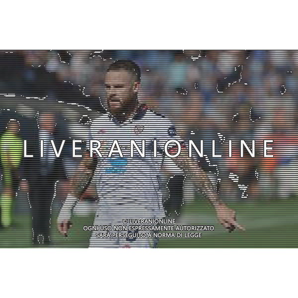 TVRG Atalanta vs Cagliari nella foto Nahitan Nandez (Cagliari) Bergamo 24-09-2023 Gewiss Stadium - Stadio Atleti Azzurri d\'Italia Campionato Serie A TIM - 5a giornata foto Roberto Garavaglia/ag. Aldo Liverani sas