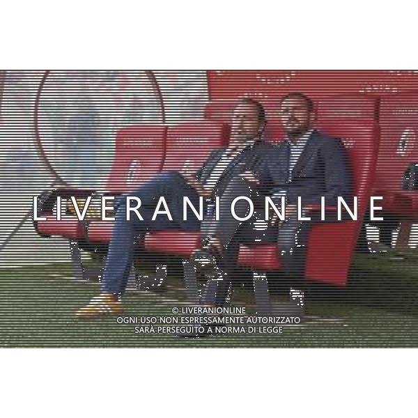SSC Bari president Luigi De Laurentis and Ciro Polito sports manager of SSC Bari during the Italian Serie B match SSC Bari vs US Catanzaro 1929 on September 24, 2023 at the San Nicola stadium in Bari, Italy. Photo by Emmanuele Mastrodonato/ag. Aldo Liverani sas ©Emmanuele Mastrodonato / AGENZIA ALDO LIVERANI SAS