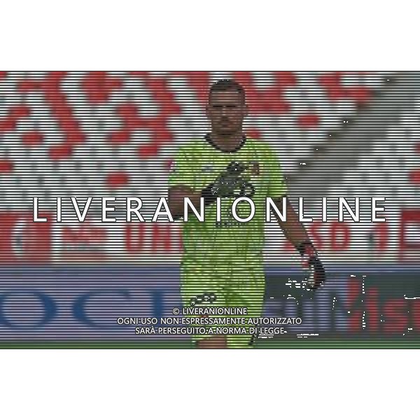 Andrea Fulignati (US Catanzaro 1929) during the Italian Serie B match SSC Bari vs US Catanzaro 1929 on September 24, 2023 at the San Nicola stadium in Bari, Italy. Photo by Emmanuele Mastrodonato/ag. Aldo Liverani sas ©Emmanuele Mastrodonato / AGENZIA ALDO LIVERANI SAS