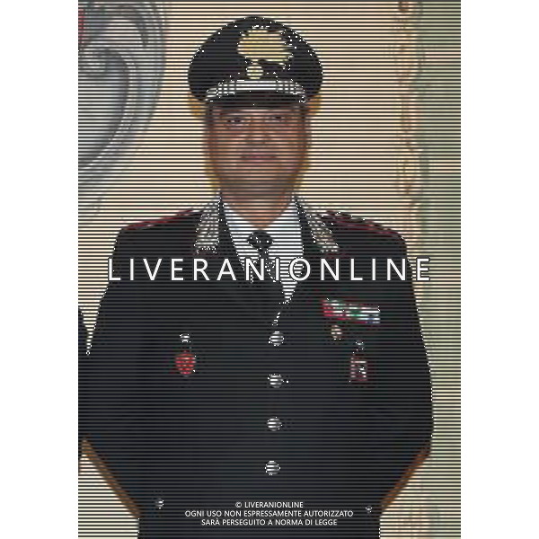 IMOLA 23 09 2023 IL SINDACO DI IMOLA MARCO PANIERI DA IN BENVENUTO ALNUOVO COMMANDANTE DEL NUCLEO OPERATIVO E RADIO MOBILE DELLA COMPAGNIA DEI CARABINIERI DI IMOLA CAPITANO LIFRIERI GINO NELLA FOTO CAPITANO GINO LIFRIERI ©SANNA / AGENZIA ALDO LIVERANI SAS