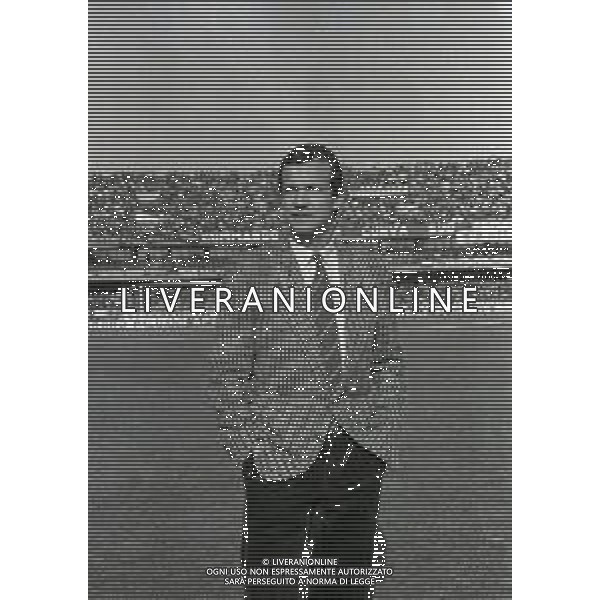 NEG-RETROSPETTIVA LUCIANO SPINOSI CALCIATORE NELLA FOTO LUCIANO SPINOSI AG ALDO LIVERANI SAS   