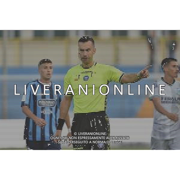 TVRG Lecco vs FeralpiSalo\' nella foto l\'arbitro Daniele Rutella di Enna Lecco 26-09-2023 Stadio Rigamonti Ceppi Campionato Serie BKT - 7a giornata foto Roberto Garavaglia/ag. Aldo Liverani sas