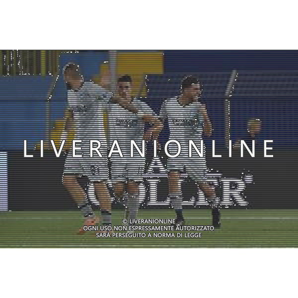 TVRG Lecco vs FeralpiSalo\' nella foto esultanza FeralpiSalo\' dopo il gol dell\'1 a 0 Lecco 26-09-2023 Stadio Rigamonti Ceppi Campionato Serie BKT - 7a giornata foto Roberto Garavaglia/ag. Aldo Liverani sas