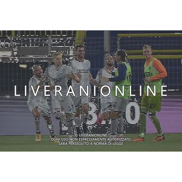 TVRG Lecco vs FeralpiSalo\' nella foto Mattia Felici (FeralpiSalo\') SX esulta dopo il gol del 2 a 1 Lecco 26-09-2023 Stadio Rigamonti Ceppi Campionato Serie BKT - 7a giornata foto Roberto Garavaglia/ag. Aldo Liverani sas