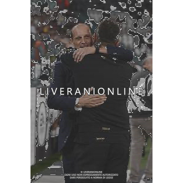 Torino 26.09.2023 Allianz Stadium @Manuela Viganti/Ag. Aldo Liverani sas Juventus vs Lecce Campionato Calcio Serie A TIM 2023/2024 6a giornata Nella foto: roberto d\'aversa e massimiliano allegri ©Viganti / AGENZIA ALDO LIVERANI SAS