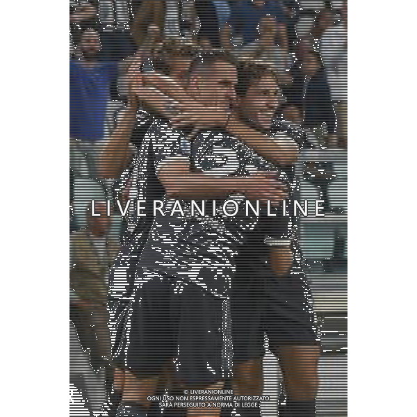 Torino 26.09.2023 Allianz Stadium @Manuela Viganti/Ag. Aldo Liverani sas Juventus vs Lecce Campionato Calcio Serie A TIM 2023/2024 6a giornata Nella foto: esultanza della juventus dopo il gol di arkadiusz milik ©Viganti / AGENZIA ALDO LIVERANI SAS