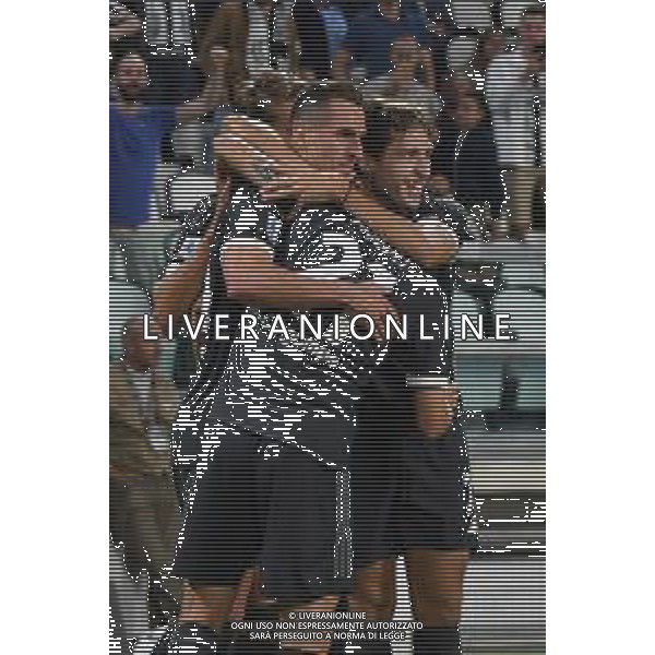 Torino 26.09.2023 Allianz Stadium @Manuela Viganti/Ag. Aldo Liverani sas Juventus vs Lecce Campionato Calcio Serie A TIM 2023/2024 6a giornata Nella foto: esultanza della juventus dopo il gol di arkadiusz milik ©Viganti / AGENZIA ALDO LIVERANI SAS