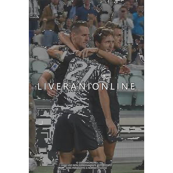 Torino 26.09.2023 Allianz Stadium @Manuela Viganti/Ag. Aldo Liverani sas Juventus vs Lecce Campionato Calcio Serie A TIM 2023/2024 6a giornata Nella foto: esultanza della juventus dopo il gol di arkadiusz milik ©Viganti / AGENZIA ALDO LIVERANI SAS