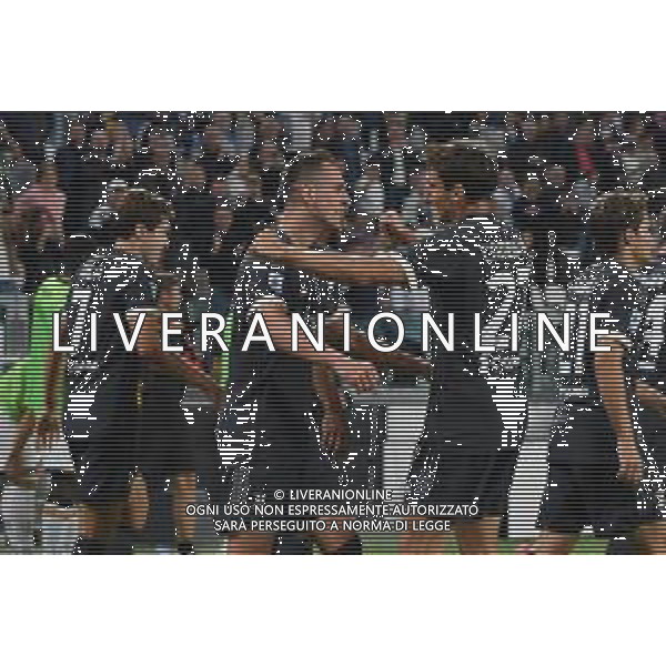 Torino 26.09.2023 Allianz Stadium @Manuela Viganti/Ag. Aldo Liverani sas Juventus vs Lecce Campionato Calcio Serie A TIM 2023/2024 6a giornata Nella foto: esultanza della juventus dopo il gol di arkadiusz milik ©Viganti / AGENZIA ALDO LIVERANI SAS