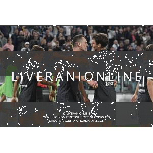 Torino 26.09.2023 Allianz Stadium @Manuela Viganti/Ag. Aldo Liverani sas Juventus vs Lecce Campionato Calcio Serie A TIM 2023/2024 6a giornata Nella foto: esultanza della juventus dopo il gol di arkadiusz milik ©Viganti / AGENZIA ALDO LIVERANI SAS