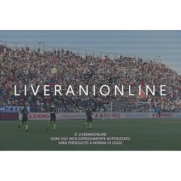 27-9-2023. Cagliari calcio-A.C. Milan. 6° giornata campionato calcio italiano Serie A 2023/2024, Stadio Unipol Domus Cagliari. Foto Salvatore Moi/Agenzia Aldo Liverani s.a.s. Nella foto: Sconvolts, tifosi del Cagliari in casa, nella curva nord dello stadio Unipol Domus di Cagliari ©MOI SALVATORE / AGENZIA ALDO LIVERANI SAS