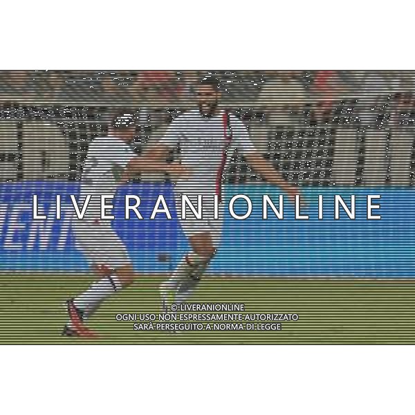 27-9-2023. Cagliari calcio-A.C. Milan. 6° giornata campionato calcio italiano Serie A 2023/2024, Stadio Unipol Domus Cagliari. Foto Salvatore Moi/Agenzia Aldo Liverani s.a.s. Nella foto: Gol ed esultanza Milan in trasferta contro il Cagliari, nello stadio Unipol Domus di Cagliari. Segna: Fikayo Tomori Milan ©MOI SALVATORE / AGENZIA ALDO LIVERANI SAS
