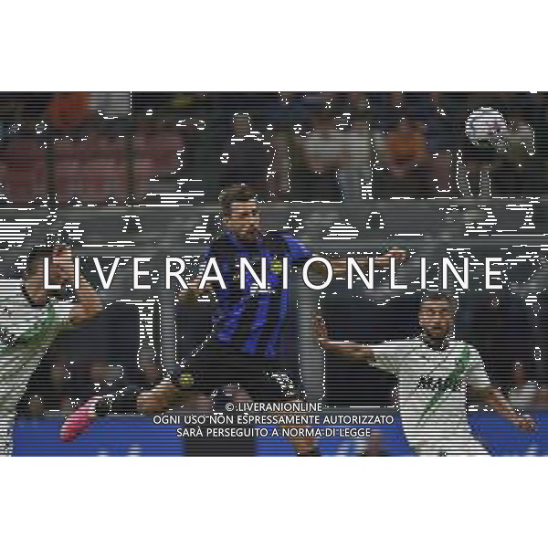 Inter vs Sassuolo nella foto Francesco Acerbi (Inter) occasione da gol Milano 27-09-2023 Stadio Giuseppe Meazza - San Siro Campionato Serie A TIM - 6a giornata foto Roberto Garavaglia/ag. Aldo Liverani sas / AGENZIA ALDO LIVERANI SAS