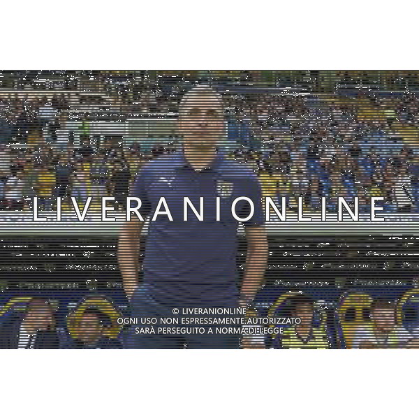 coach Fabio Pecchia (Parma Calcio) during the Italian Serie B match Parma Calcio vs SSC Bari on September 27, 2023 at the Ennio Tardini stadium in Parma, Italy. Photo by Emmanuele Mastrodonato/ag. Aldo Liverani sas