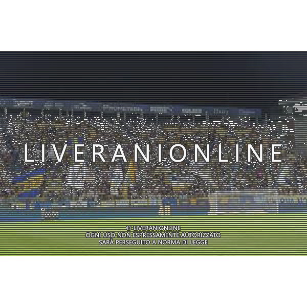 Supporters of Parma Calcio during the Italian Serie B match Parma Calcio vs SSC Bari on September 27, 2023 at the Ennio Tardini stadium in Parma, Italy. Photo by Emmanuele Mastrodonato/ag. Aldo Liverani sas