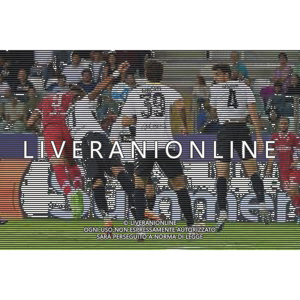 Marco Nasti (SSC Bari) and Hernani (Parma Calcio) during the Italian Serie B match Parma Calcio vs SSC Bari on September 27, 2023 at the Ennio Tardini stadium in Parma, Italy. Photo by Emmanuele Mastrodonato/ag. Aldo Liverani sas