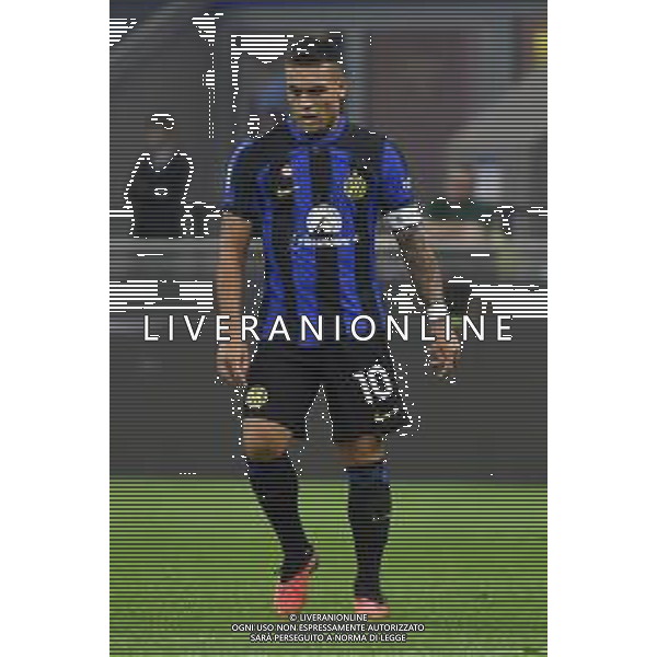 Inter vs Sassuolo nella foto Lautaro Martinez (Inter) Milano 27-09-2023 Stadio Giuseppe Meazza - San Siro Campionato Serie A TIM - 6a giornata foto Roberto Garavaglia/ag. Aldo Liverani sas