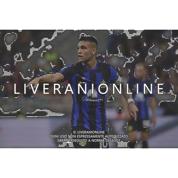 Inter vs Sassuolo nella foto Lautaro Martinez (Inter) Milano 27-09-2023 Stadio Giuseppe Meazza - San Siro Campionato Serie A TIM - 6a giornata foto Roberto Garavaglia/ag. Aldo Liverani sas