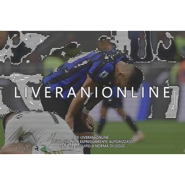 Inter vs Sassuolo nella foto Lautaro Martinez (Inter) Milano 27-09-2023 Stadio Giuseppe Meazza - San Siro Campionato Serie A TIM - 6a giornata foto Roberto Garavaglia/ag. Aldo Liverani sas