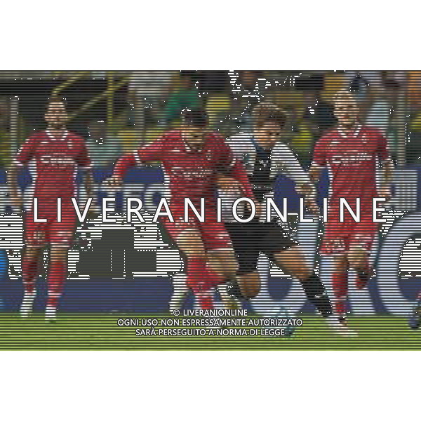 Adrian Bernabé (Parma Calcio) and Gennaro Acampora (SSC Bari) during the Italian Serie B match Parma Calcio vs SSC Bari on September 27, 2023 at the Ennio Tardini stadium in Parma, Italy. Photo by Emmanuele Mastrodonato/ag. Aldo Liverani sas