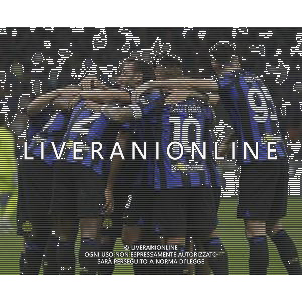 ESULTANZA DENZEL DUMFRIES DOPOGOL - INTER - SASSUOLO 6a giornata campionato calcio Serie A Tim 27.09.2023 ©PAOLO GIAMPIETRI / AGENZIA ALDO LIVERANI SAS