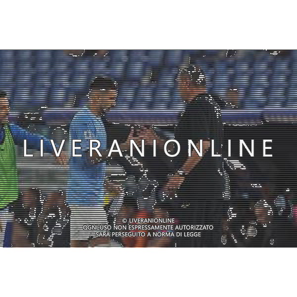 Lazio vs Torino - Campionato Serie A TIM - 6 giornata - Stadio Olimpico - Roma 27-09-2023 nella foto Zaccagni e Sarri ©Federico Gaetano / AGENZIA ALDO LIVERANI SAS