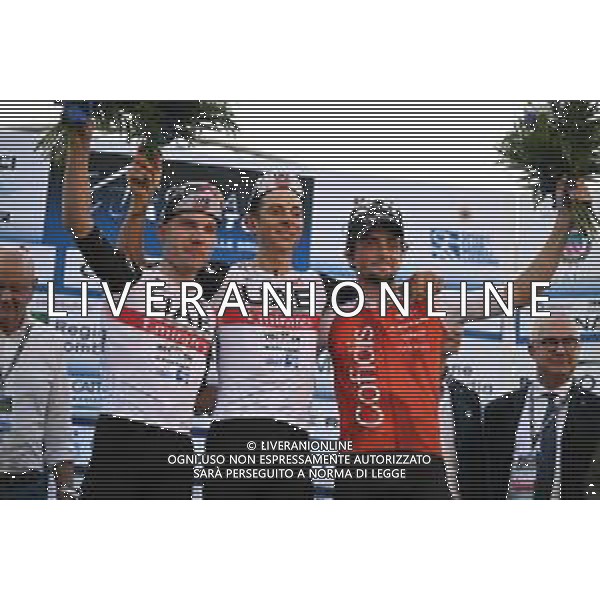 28-09-2023 Coppa Agostoni; 2023, Uae Emirates; 2023, Cofidis; Formolo, Davide; Hirschi, Marc; Lafay, Victor; Lissone; FOTO STEFANO SIROTTI-AG ALDO LIVERANI SAS