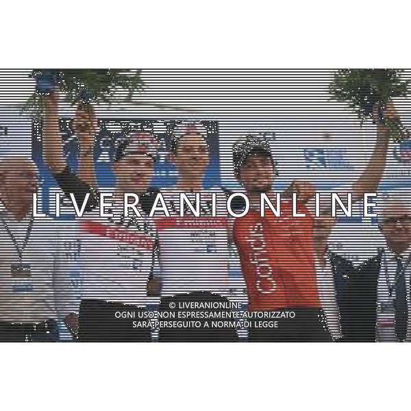 28-09-2023 Coppa Agostoni; 2023, Uae Emirates; 2023, Cofidis; Formolo, Davide; Hirschi, Marc; Lafay, Victor; Lissone; FOTO STEFANO SIROTTI-AG ALDO LIVERANI SAS