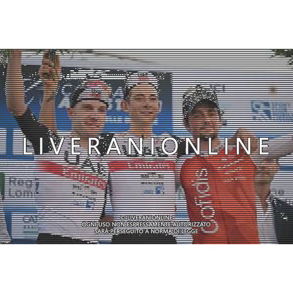 28-09-2023 Coppa Agostoni; 2023, Uae Emirates; 2023, Cofidis; Formolo, Davide; Hirschi, Marc; Lafay, Victor; Lissone; FOTO STEFANO SIROTTI-AG ALDO LIVERANI SAS