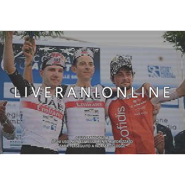 28-09-2023 Coppa Agostoni; 2023, Uae Emirates; 2023, Cofidis; Formolo, Davide; Hirschi, Marc; Lafay, Victor; Lissone; FOTO STEFANO SIROTTI-AG ALDO LIVERANI SAS