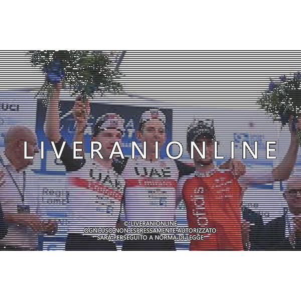 28-09-2023 Coppa Agostoni; 2023, Uae Emirates; 2023, Cofidis; Formolo, Davide; Hirschi, Marc; Lafay, Victor; Lissone; FOTO STEFANO SIROTTI-AG ALDO LIVERANI SAS