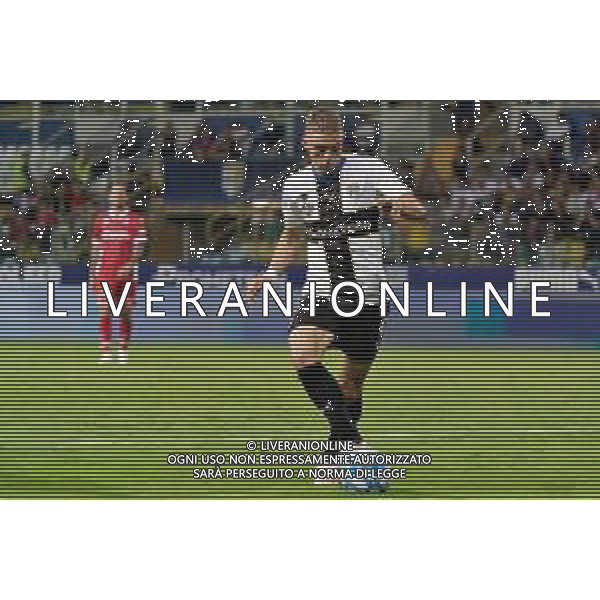 Nahuel Estévez (Parma Calcio) during the Italian Serie B match Parma Calcio vs SSC Bari on September 27, 2023 at the Ennio Tardini stadium in Parma, Italy. Photo by Emmanuele Mastrodonato/ag. Aldo Liverani sas