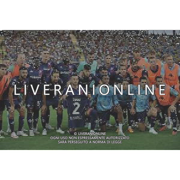 Frosinone vs Fiorentina - Campionato Serie A TIM - 6 giornata - Stadio B.Stirpe - Frosinone 28-09-2023 nella foto La formazione della Fiorentina posa con la maglia di Dodo\' ©Federico Gaetano/AGENZIA ALDO LIVERANI SAS