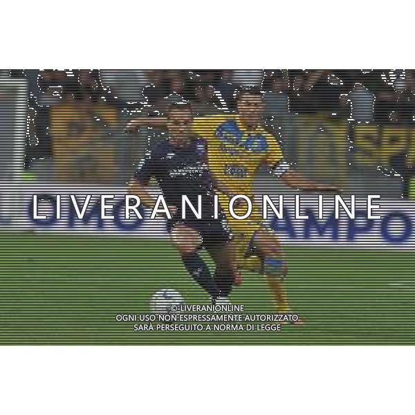 Frosinone vs Fiorentina - Campionato Serie A TIM - 6 giornata - Stadio B.Stirpe - Frosinone 28-09-2023 nella foto Arthur e Mazzitelli ©Federico Gaetano/AGENZIA ALDO LIVERANI SAS