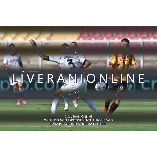 Nikola Krstovic (US Lecce) and Bernardo Natan (SSC Napoli) during the Italian soccer Serie A match US Lecce vs SSC Napoli on September 30, 2023 at Via del Mare Stadium in Lecce, Italy. Photo by Emmanuele Mastrodonato/ag. Aldo Liverani sas/AGENZIA ALDO LIVERANI SAS