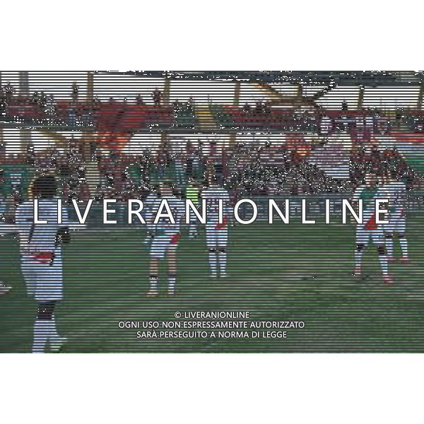 Ternana vs Reggiana - Campionato Serie B - 8 Giornata - Stadio L.Liberati - Terni 30-09-2023 nella foto Delusione Reggiana sotto la curva ©Federico Gaetano/AGENZIA ALDO LIVERANI SAS