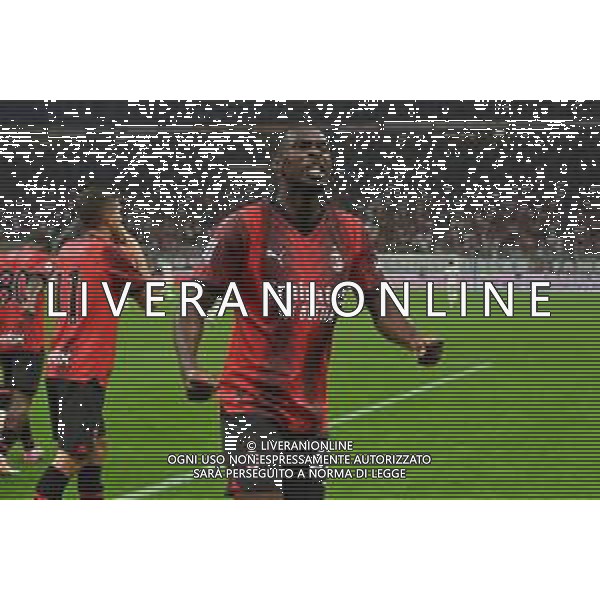 Milan vs Lazio nella foto Fikayo Tomori (Milan) esulta dopo il gol dell\'1 a 0 di Christian Mate Pulisic (Milan) Milano 30-09-2023 Stadio Giuseppe Meazza - San Siro Campionato Serie A TIM - 7a giornata foto Roberto Garavaglia/ag. Aldo Liverani sas/AGENZIA ALDO LIVERANI SAS