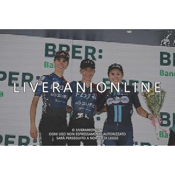 30-09-2023 Giro Dell\'emilia Donne; 2023, Fdj - Suez; 2023, Dsm - Firmenich Women; Ludwig, Cecilie Uttrup; Cavalli, Marta; Labous, Juliette; Bologna - San Luca; ©SIROTTI/AGENZIA ALDO LIVERANI SAS