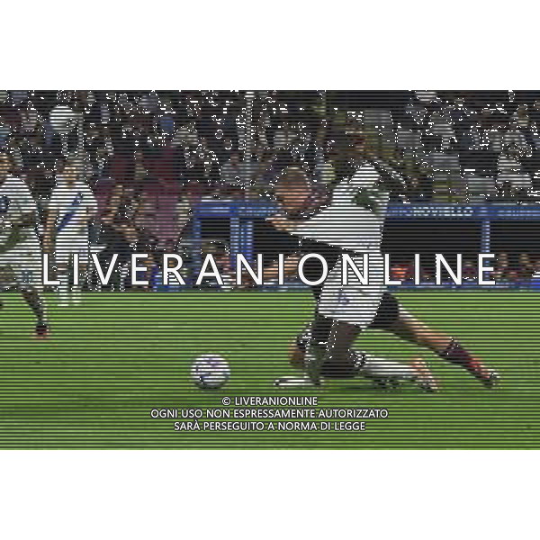 Serie A 2023-2023 Stadio Arechi - Salerno 30 Settembre 2023 Nella foto: Fallo rigore su Marcus Thuram - SALERNITANA vs INTER Campionato Calcio Serie A TIM Milano 30-09-2023 ©Andrea Rosito/AGENZIA ALDO LIVERANI SAS