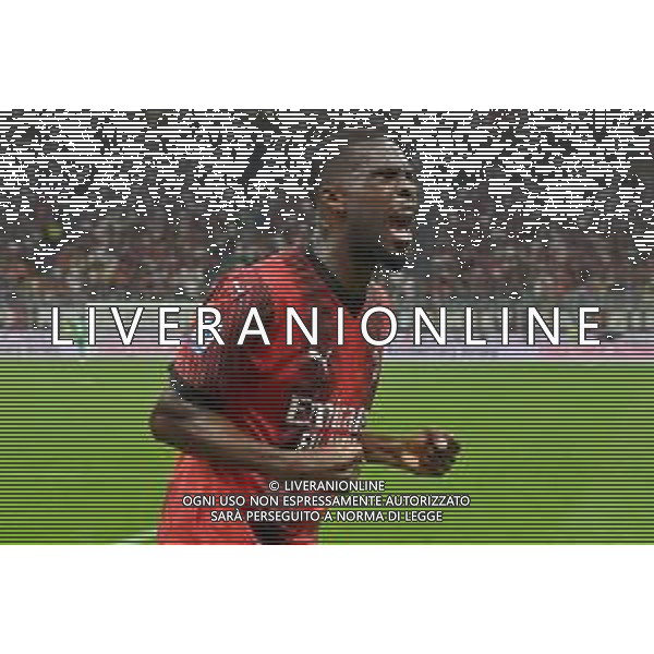 Milan vs Lazio nella foto Fikayo Tomori (Milan) esulta dopo il gol dell\'1 a 0 di Christian Mate Pulisic (Milan) Milano 30-09-2023 Stadio Giuseppe Meazza - San Siro Campionato Serie A TIM - 7a giornata foto Roberto Garavaglia/ag. Aldo Liverani sas
