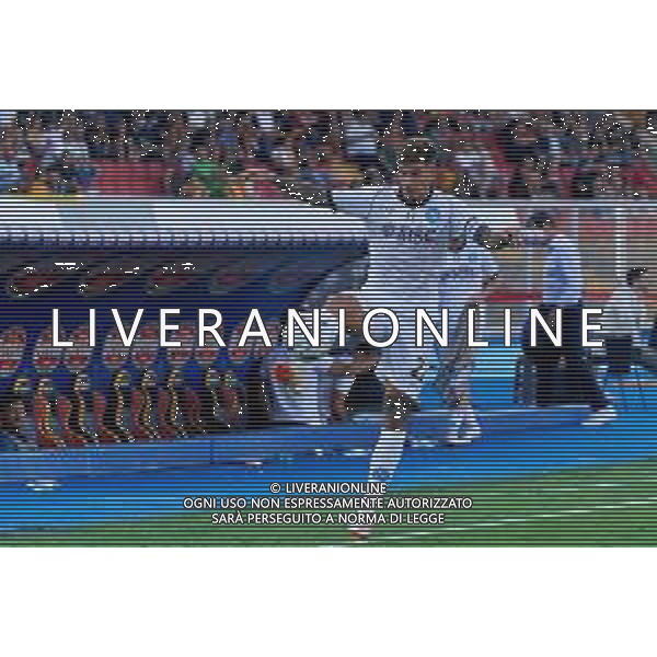 Giovanni Di Lorenzo (SSC Napoli) during the Italian soccer Serie A match US Lecce vs SSC Napoli on September 30, 2023 at Via del Mare Stadium in Lecce, Italy. Photo by Emmanuele Mastrodonato/ag. Aldo Liverani sas/AGENZIA ALDO LIVERANI SAS