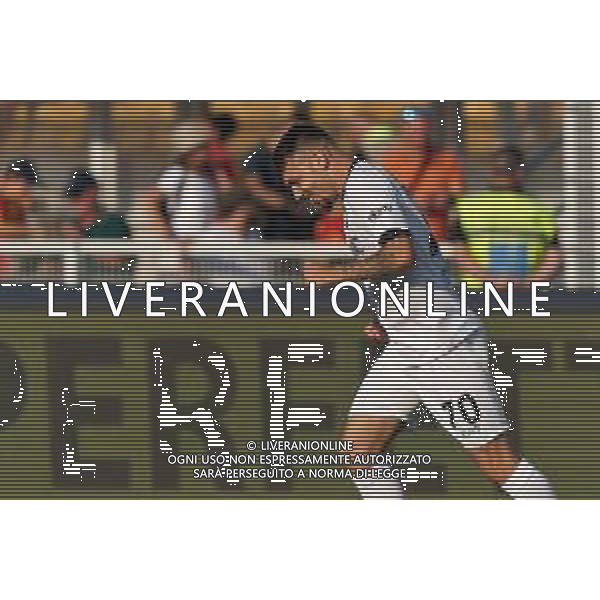 Gianluca Gaetano (SSC Napoli) celebrates after scoring a goal with Giacomo Raspadori (SSC Napoli) during the Italian soccer Serie A match US Lecce vs SSC Napoli on September 30, 2023 at Via del Mare Stadium in Lecce, Italy. Photo by Emmanuele Mastrodonato/ag. Aldo Liverani sas/AGENZIA ALDO LIVERANI SAS