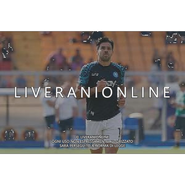 Giovanni Simeone (SSC Napoli) warm up during the Italian soccer Serie A match US Lecce vs SSC Napoli on September 30, 2023 at Via del Mare Stadium in Lecce, Italy. Photo by Emmanuele Mastrodonato/ag. Aldo Liverani sas/AGENZIA ALDO LIVERANI SAS