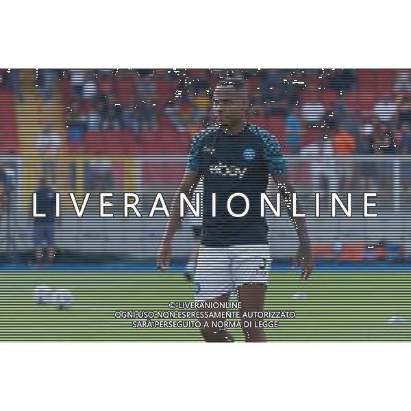 Bernardo Natan (SSC Napoli) warm up during the Italian soccer Serie A match US Lecce vs SSC Napoli on September 30, 2023 at Via del Mare Stadium in Lecce, Italy. Photo by Emmanuele Mastrodonato/ag. Aldo Liverani sas/AGENZIA ALDO LIVERANI SAS