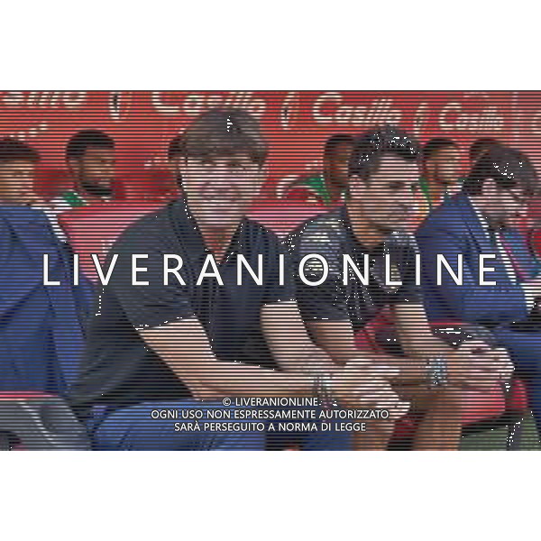 coach Michele Mignani (SSC Bari) during the Italian Serie B match SSC Bari vs Como 1907 on October 01,, 2023 at the San Nicola stadium in Bari, Italy. Photo by Emmanuele Mastrodonato/ag. Aldo Liverani sas
