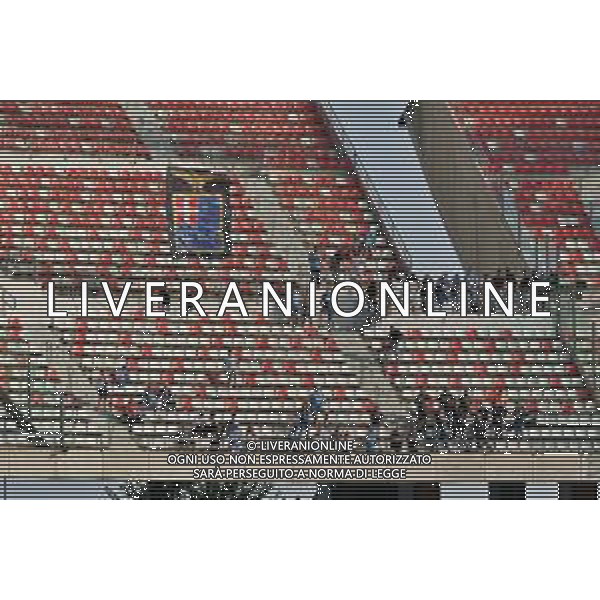 Supporters of Como 1907 during the Italian Serie B match SSC Bari vs Como 1907 on October 01,, 2023 at the San Nicola stadium in Bari, Italy. Photo by Emmanuele Mastrodonato/ag. Aldo Liverani sas