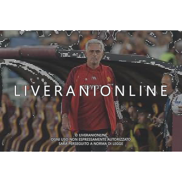 Roma vs Frosinone - Campionato Serie A TIM - 7 giornata - Stadio Olimpico - Roma 01-10-2023 nella foto Josè Mourinho ©Federico GaetanoA/AGENZIA ALDO LIVERANI SAS